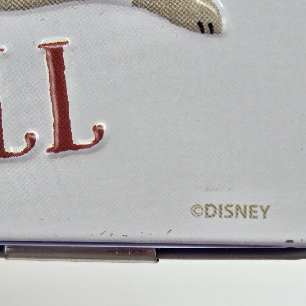 RARE Snow White Seven Dwarfs Walt Disney Raised Metal Lunch Box A Friend to All - Picture 8 of 8